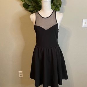 Lush Black Dress Size Medium